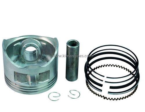 PISTON 020 WITH RING AND PIN AND CLIP
